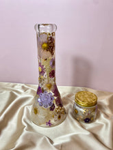 Load image into Gallery viewer, Flower Bong | Purple Floral