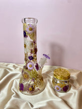Load image into Gallery viewer, Flower Bong | Purple Floral