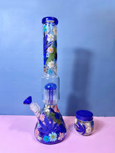 Load image into Gallery viewer, Flower Bong | Blue Floral