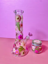 Load image into Gallery viewer, Flower Bong | Pink Floral Beaker