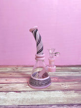 Load image into Gallery viewer, Abstract Bong | Black Wavy
