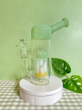 Load image into Gallery viewer, mushroom dome bong with green mini mushrooms