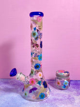 Load image into Gallery viewer, Flower Bong | Blue Floral