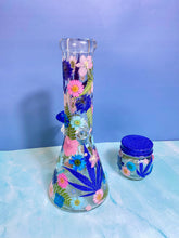 Load image into Gallery viewer, Flower Bong | Blue Floral