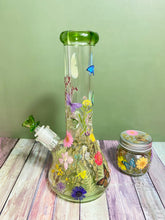 Load image into Gallery viewer, Flower Bong with Butterflies