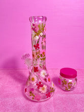 Load image into Gallery viewer, Flower Bong | Pink Accents
