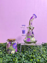 Load image into Gallery viewer, Flower Bong or Rig | Purple Accents