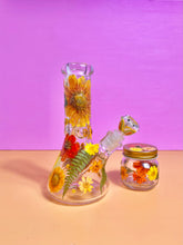Load image into Gallery viewer, Flower Bong | Orange Floral