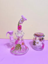 Load image into Gallery viewer, Flower Bong or Rig | Pink Floral