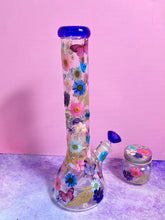 Load image into Gallery viewer, Flower Bong | Blue Floral
