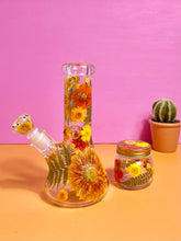 Load image into Gallery viewer, Flower Bong | Orange Floral
