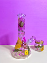 Load image into Gallery viewer, Flower Bong | Pink Accents