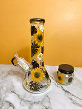 Load image into Gallery viewer, Flower Bong | Smoke Grey Accents