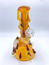 Load image into Gallery viewer, honey bee bong covered in drips of honey