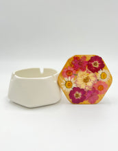 Load image into Gallery viewer, Floral Ceramic Ashtray