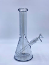 Load image into Gallery viewer, Iridescent Bong | Smokey Silver Beaker