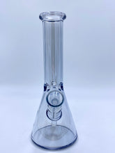 Load image into Gallery viewer, Iridescent Bong | Smokey Silver Beaker