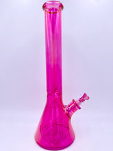 Load image into Gallery viewer, Iridescent Bong Tall | Hot Pink Beaker