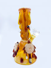 Load image into Gallery viewer, honey bee bong covered in drips of honey