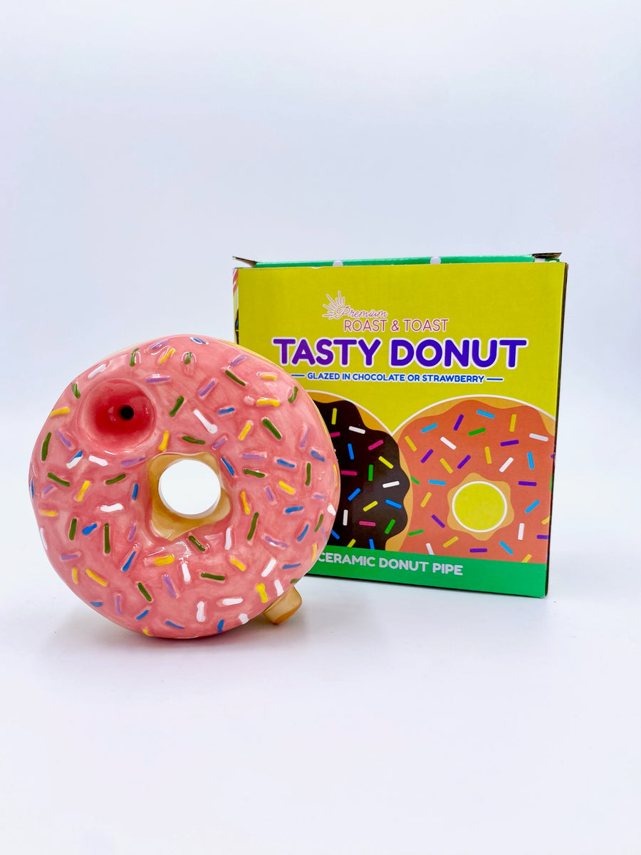 Donut Shaped Fritted Handpipe