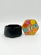 Load image into Gallery viewer, Floral Ceramic Ashtray