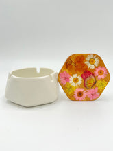 Load image into Gallery viewer, Floral Ceramic Ashtray