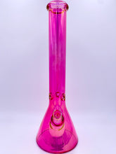 Load image into Gallery viewer, Iridescent Bong Tall | Hot Pink Beaker