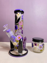 Load image into Gallery viewer, Flower Bong | Straight Tube Purple