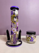 Load image into Gallery viewer, Flower Bong | Straight Tube Purple