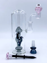 Load image into Gallery viewer, Black Dome Mushroom Bong/Rig