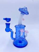 Load image into Gallery viewer, Blue Mushroom Bong/Rig