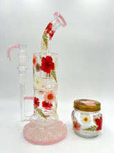Load image into Gallery viewer, Pink Floral Bong