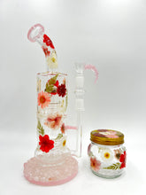 Load image into Gallery viewer, Pink Floral Bong