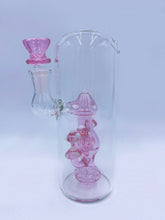 Load image into Gallery viewer, Dome Pink Mushroom Bong/Rig