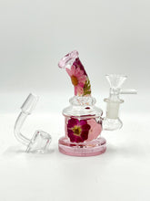 Load image into Gallery viewer, Mini Floral Bong/Rig