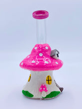 Load image into Gallery viewer, Pink Clay Home Rig/Bong