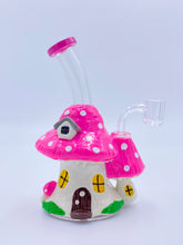 Load image into Gallery viewer, Pink Clay Home Rig/Bong