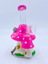 Load image into Gallery viewer, Pink Clay Home Rig/Bong