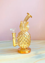 Load image into Gallery viewer, Pineapple Bong | Golden Iridescent
