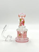 Load image into Gallery viewer, Mini Floral Bong/Rig