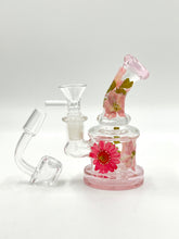 Load image into Gallery viewer, Mini Floral Bong/Rig