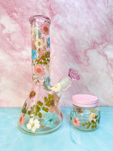Load image into Gallery viewer, Flower Bong | Pink Accents