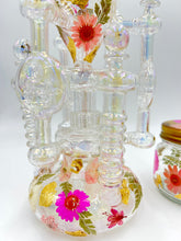 Load image into Gallery viewer, Floral Iridescent Recycler