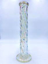 Load image into Gallery viewer, Iridescent swirl bong