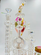 Load image into Gallery viewer, Floral Iridescent Recycler