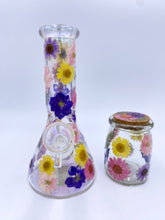 Load image into Gallery viewer, Flower bong covered in real flowers