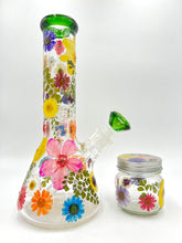Load image into Gallery viewer, Colorful Floral Beaker