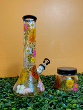 Load image into Gallery viewer, Flower Bong | Black Accents