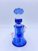 Load image into Gallery viewer, Blue Mushroom Bong/Rig