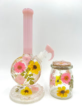 Load image into Gallery viewer, Round Floral Bong